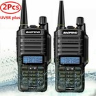 2x Baofeng Uv-9r Plus Vhf Uhf Walkie Talkie Dual-band Ham Handheld Two-way Radio