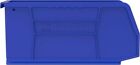 Customizable Blue Storage Bins - 12-pack  Stackable   Versatile For All Settings