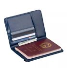 Wallet Holder Slim Leather Travel Passport  Rfid Blocking Id Card Case Cover Us
