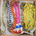 Lot Costume Jewelry Bead Vintage Junk Drawer Necklace Wear Repair  Craft 6 0 Lbs