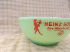 Vintage Fire-king Heinz Soups 57 Two Minute Service Jadite Advertising 6  Bowl