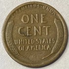 1921 S - Lincoln Wheat Penny - G vg X-487