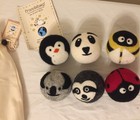 Nwt Friendsheep Eco Dryer Balls 6 In Bag Assorted Critters Pattern Wool