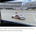 Alex Labbe Nascar Race Used Nascar Xfinity Series Rear Bumper