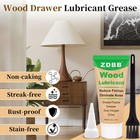 Zdbb Wood Drawer Wax Lubricant Paste Door 1-pack  Grease For