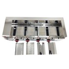 220v Lp Gas Chimney Cake Baking Machine Stainless Dtee With 8 Pcs Molds 50w
