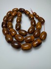 124 Grams Antique Bakelite Rosary Prayer Beads Marbled 