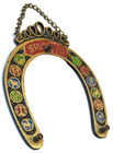 Vintage Judaica Jerusalem 12 Tribes Of Israel Key Holder Jewish Judaism Hebrew