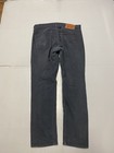 Levi s 511 Skinny Fit Jeans Mens 32 X 30 Dark Gray Flex Denim Levis