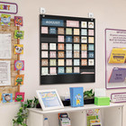 Boho Calendar Pocket Chart For Classroom Cards Add-on School Supplies Teacher De