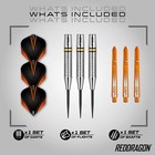 Red Dragon Amberjack Series Darts Set With Flights And Shafts  stems  24g