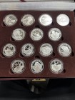 27 North American Hunting Club Big Game Super Slam  999 1 Troy Oz Silver Coins