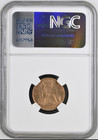 1888 Farthing Great Britain Victoria Ngc Ms 65 Rd Red Rarity R6 Highest Grades
