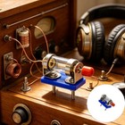 Crystal Radio Contact Detector For Diy Repair And Assembly Tasks