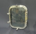 Original Marine Square Aluminum Porthole With 4 Keys