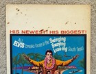 Wow  22 x14  Window Card Elvis Presley 1966 Paradise Hawaiian Style Movie Poster