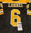 Mason Lohrei Boston Bruins Autographed Signed Black Style Jersey Xl Coa-jsa