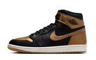 Nike Air Jordan 1 High Og Black Metallic Gold Dz5485-071 Men   s Shoes New
