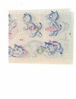 Vintage Vogart Iron-on Embroidery Transfer Patterns Kitties