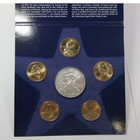 2008 Annual Uncirculated Dollar 6 Coin Set With Us Silver American Eagle  70079w