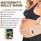 Maternity Belly Band For Pregnant Women   Pregnancy Belly Support Band