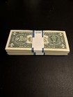 100   1  One Dollar Bills Uncirculated - 2021