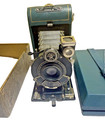 Blueish Green Series Iii Vanity Kodak Art Deco Camera  Case  Manual   Box