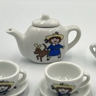 Vintage Madeline Porcelain Mini Toy Tea Set - Seller Repaired