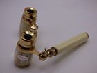 Vintage Tasco Opera Glasses With Telescoping Handle - 2 5x - Mother Of Pearl