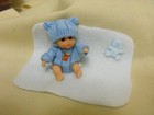 Ooak  Dollshouse Miniature Baby  1 12th Scale Doll Artist  Handmade  5 Cm