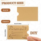 500 Gift Card Sleeves  Kraft Envelopes For Cash  Keys  Credit Cards