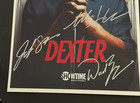 Dexter Signed Movie Poster 11x17 With Coa - Authentic Memorabilia