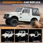 1 10 Rc Crawler   2 4ghz Remote Control Off Road Truck  4wd Rc Pickup Truck Rtf
