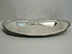 Vintage Viking Silver Plate Oval Serving Tray Plate Pierced Etched Canada