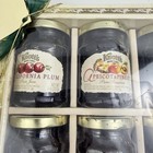 Vtg Knotts Berry Farm Collectable Jelly Jam Preserves Jars Gift Box Set Sealed