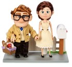 Disney Parks Pixar Up 15th Anniversary Ellie   Carl Limited Edition Doll Set New