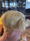 Doll Wig Size 6 New Blonde 100 cheveux Natural Hair Made In France  7