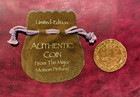Rare Gold Disney Pirates Of The Carribean Potc Screen Used Prop Coin