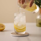 Coasters Set Of 6 Absorbent Stone Drink Coasters W  Holder Black Marble