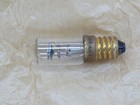 2 Nos Vintage 0 20w 500v Flat Top Screw Base Bulbs