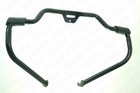 Mustache Highway Crash  Bar Engine Guard Harley Fl   Fx Softail Black  18   -later