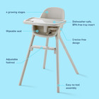 Graco Ready2dine 4-in-1 Highchair  Portable High Chair With 4 Growing Stages New