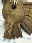 26 Vintage Slot Machine Keys  Mills Novelty Bell Lock