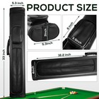 Deekin 2 X 4 Hard Oval Pool Cue Billiard Stick Carrying Case Billiard Cue Cas   