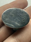 Vintage Solid Sterling Silver Oval Shape Etched Pattern Snuff pill Box - 5 7g