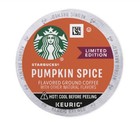 22 Count Pods Starbucks Pumpkin Spice Flavored Coffee K-cup Limited Edition 