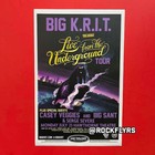 Big K r i t  2012 Concert Promo 11x17 Street Poster  
