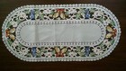 Doily Boutique Table Runner  Doily  Mantel Scarf With Multi-color Butterfly