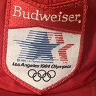Vintage Budweiser Los Angeles 1984 Olympics Trucker Snapback Cap Hat Advertising