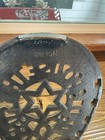 Vintage Wilton Cast Iron Trivet Good Luck To This House Star